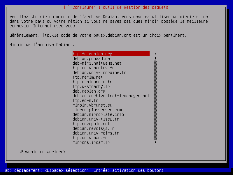 Adresse de serveur